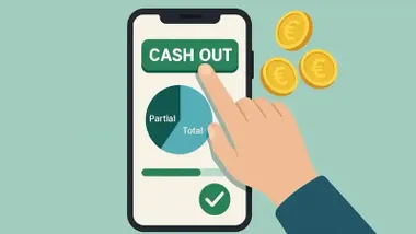 El botón de Cash Out: Cómo asegurar tu dinero antes de que pite el árbitro