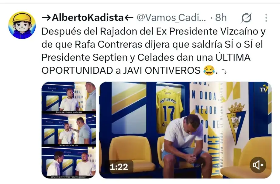 El Cádiz CF se hace viral para mal: cuando te conviertes, sin quererlo (o no), en un meme nacional