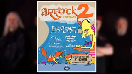 Cartel de Arrock Progresivo 2 en El Puerto.