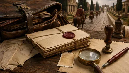 Un paquete de cartas lacrado sobre una mesa.