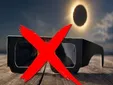 Retiran seis modelos de gafas para ver el eclipse por riesgo para los ojos: si tienes unas, comprueba la marca