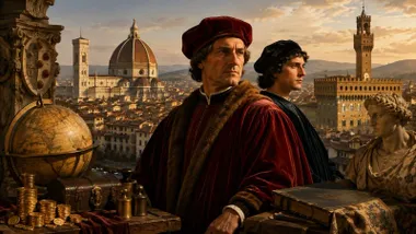 Fondo de Florencia con los Medici.
