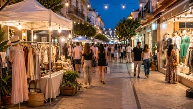 Comercios abiertos en la Noche Blanca de San Fernando.