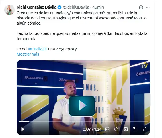 El Cádiz CF se hace viral para mal: cuando te conviertes, sin quererlo (o no), en un meme nacional
