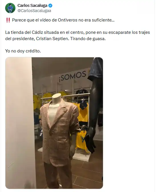 Del Topolino al "vídeo sketch" de Ontiveros: el surrealista 'trumpismo' comunicativo de Septien se apodera del Cádiz CF