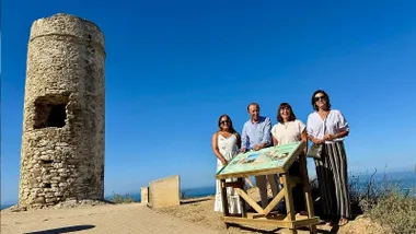 Torre antigua y el proyecto "Vestigium" en Chiclana.