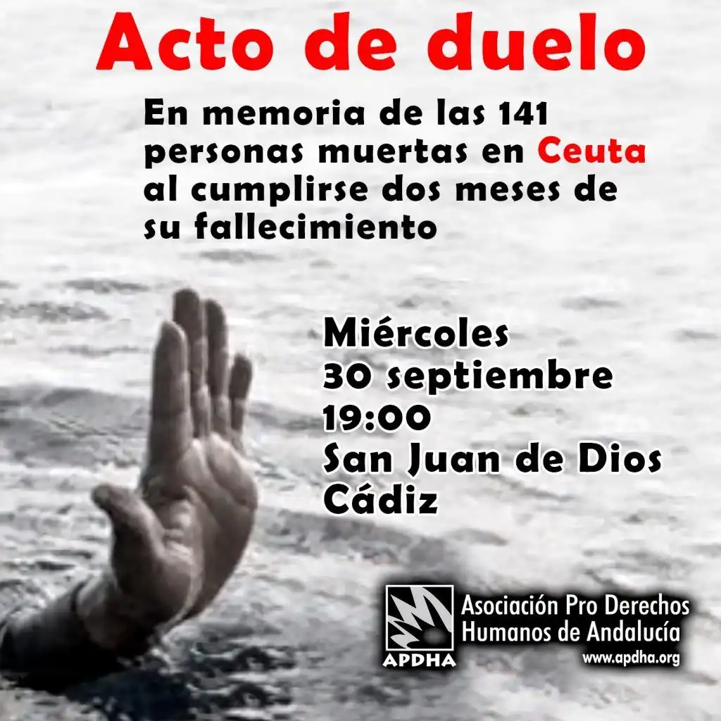 Cartel de la convocatoria de la Apdha.