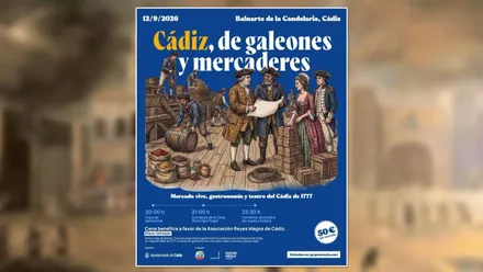 Cartel de ‘Cádiz, Emporio del Orbe’.