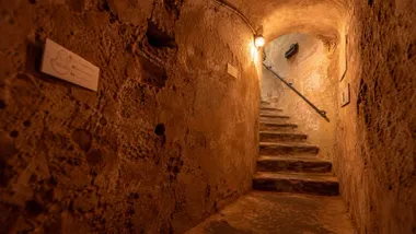 Imagen del interior de las Cuevas de María Moco que se pueden visitar en la programación de Emporio del Orbe.
