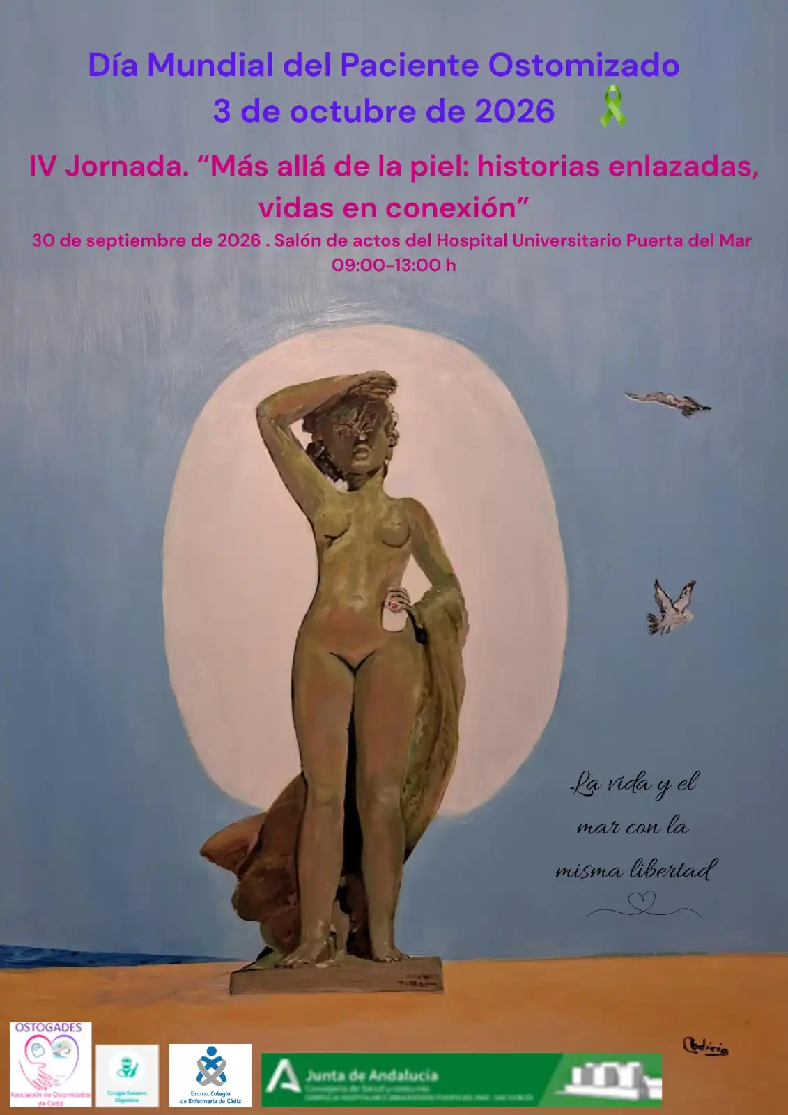 Actos en Cádiz los días 30 de septiembre y 3 de octubre por el Día Mundial del Paciente Ostomizado