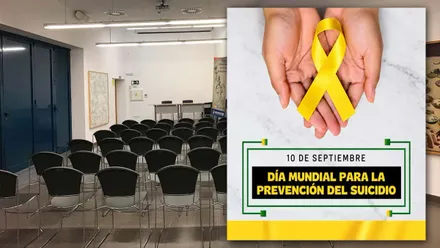 Casa de la Juventud de Cádiz (salón) y Día Mundial de Prevención del Suicidio.
