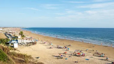 Vista de la playa de La Fontanilla.
