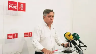 Imagen de Óscar Torres en un momento de su intervención.