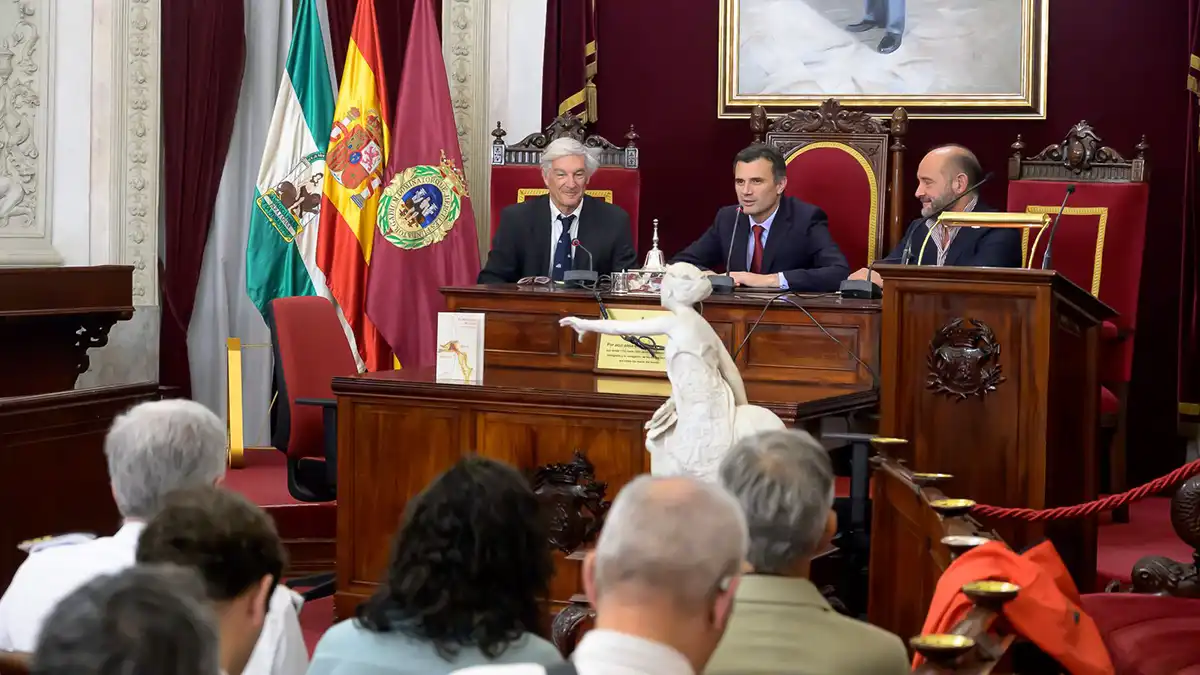 Una escultura en el Campo del Sur recordará el Meridiano de Cádiz, utilizado durante casi un siglo